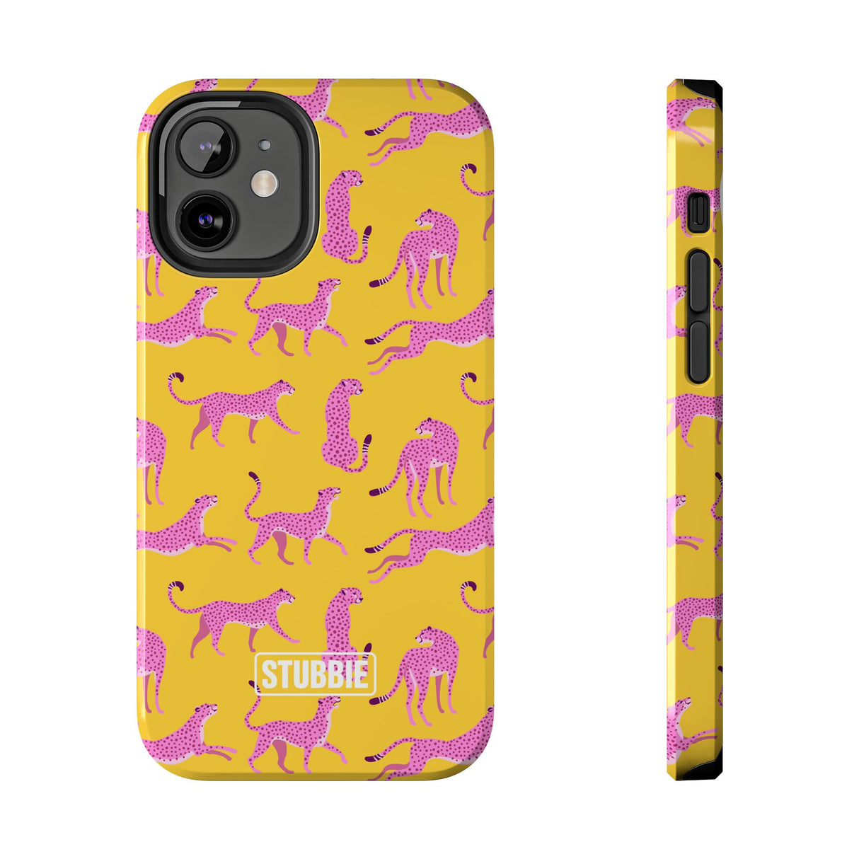 STUBBIE Phone Case for Apple iPhone - Pink Cheetah Phone Case