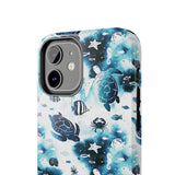 STUBBIE Phone Case for Apple iPhone - Fish And Turtle Phone Case