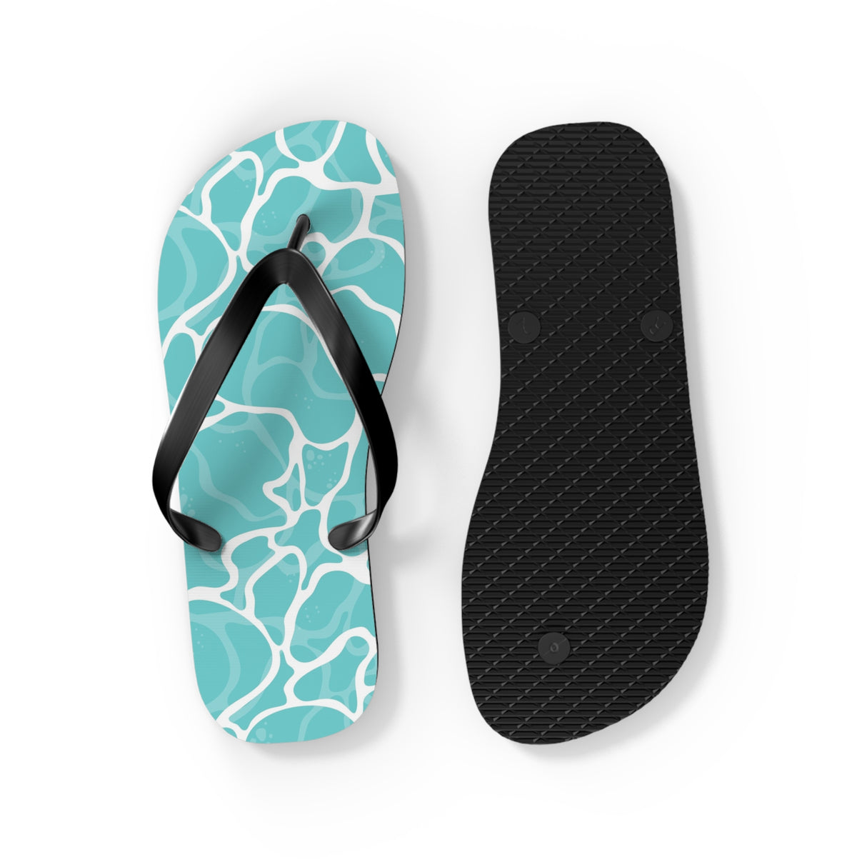 Aqua Flip Flops