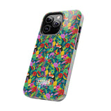 STUBBIE Phone Case for Apple iPhone - Hiding Jungle Birds Stubbie