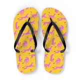 Cheetah Flip Flops