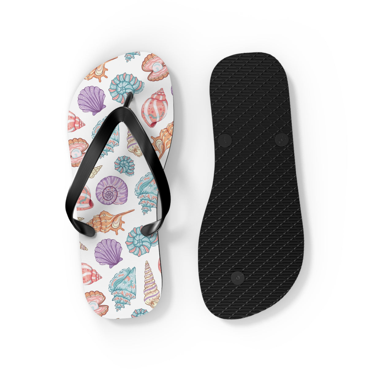 Flip Flops With Shells