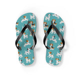 Cute Puppies Flip Flops