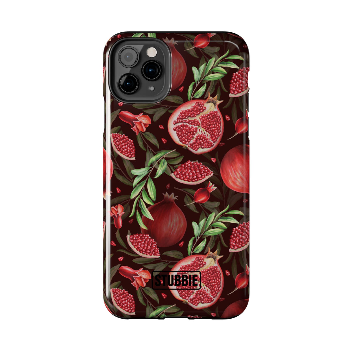 STUBBIE Phone Case for Apple iPhone - Pomegranate Phone Case