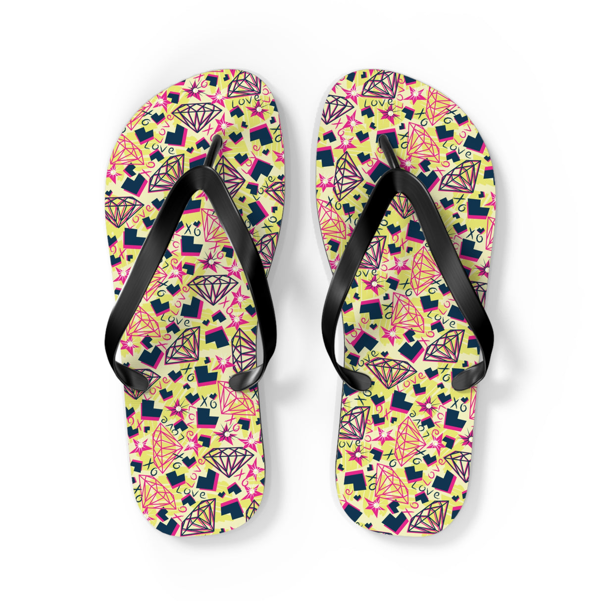 Crystal Flip Flops