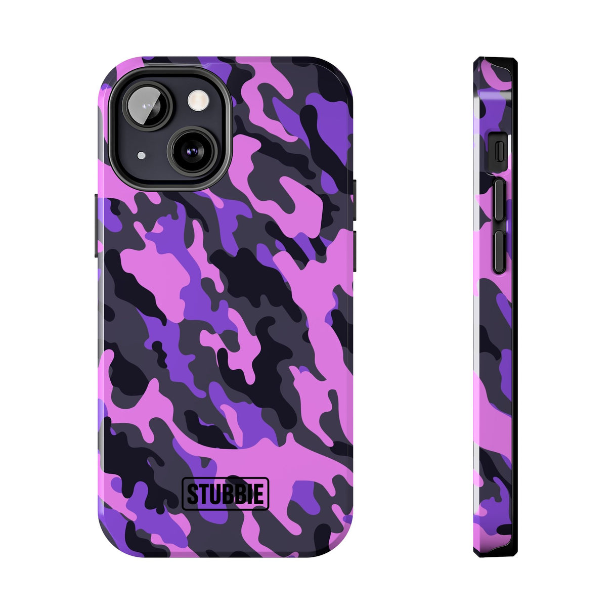STUBBIE Phone Case for Apple iPhone - Pink Camo Phone Case