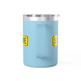 STUBBIE Coffee Mug Tumbler, 15oz - Aussie Yellow Stubbie