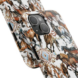 STUBBIE Phone Case for Apple iPhone - Mustang Phone Case