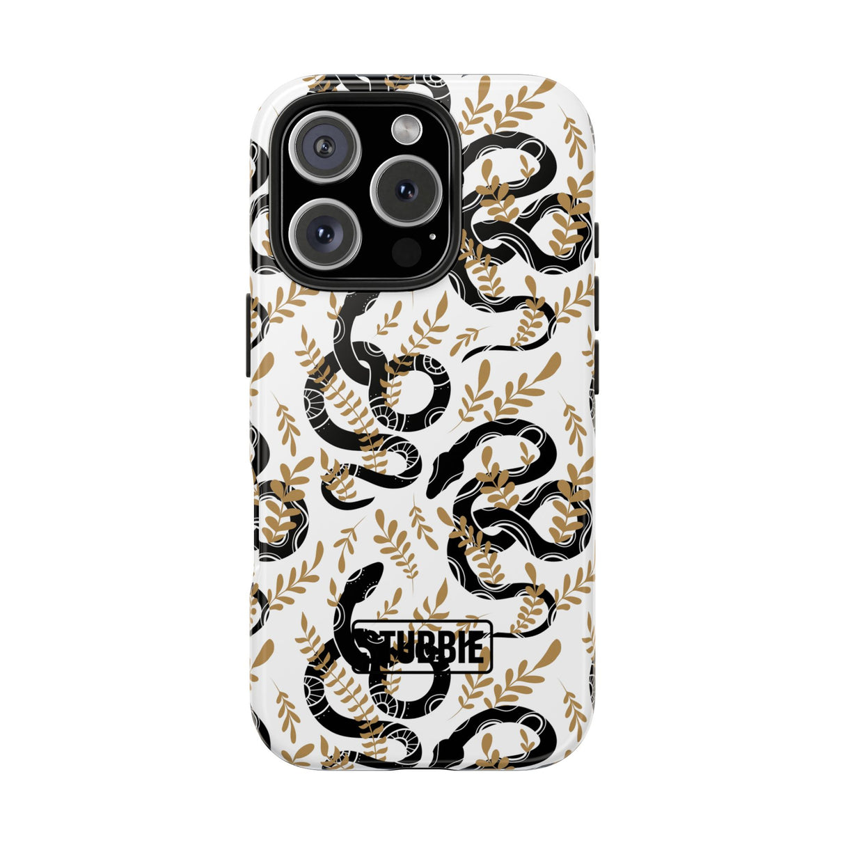 STUBBIE Phone Case for Apple iPhone - Black Snake Phone Case