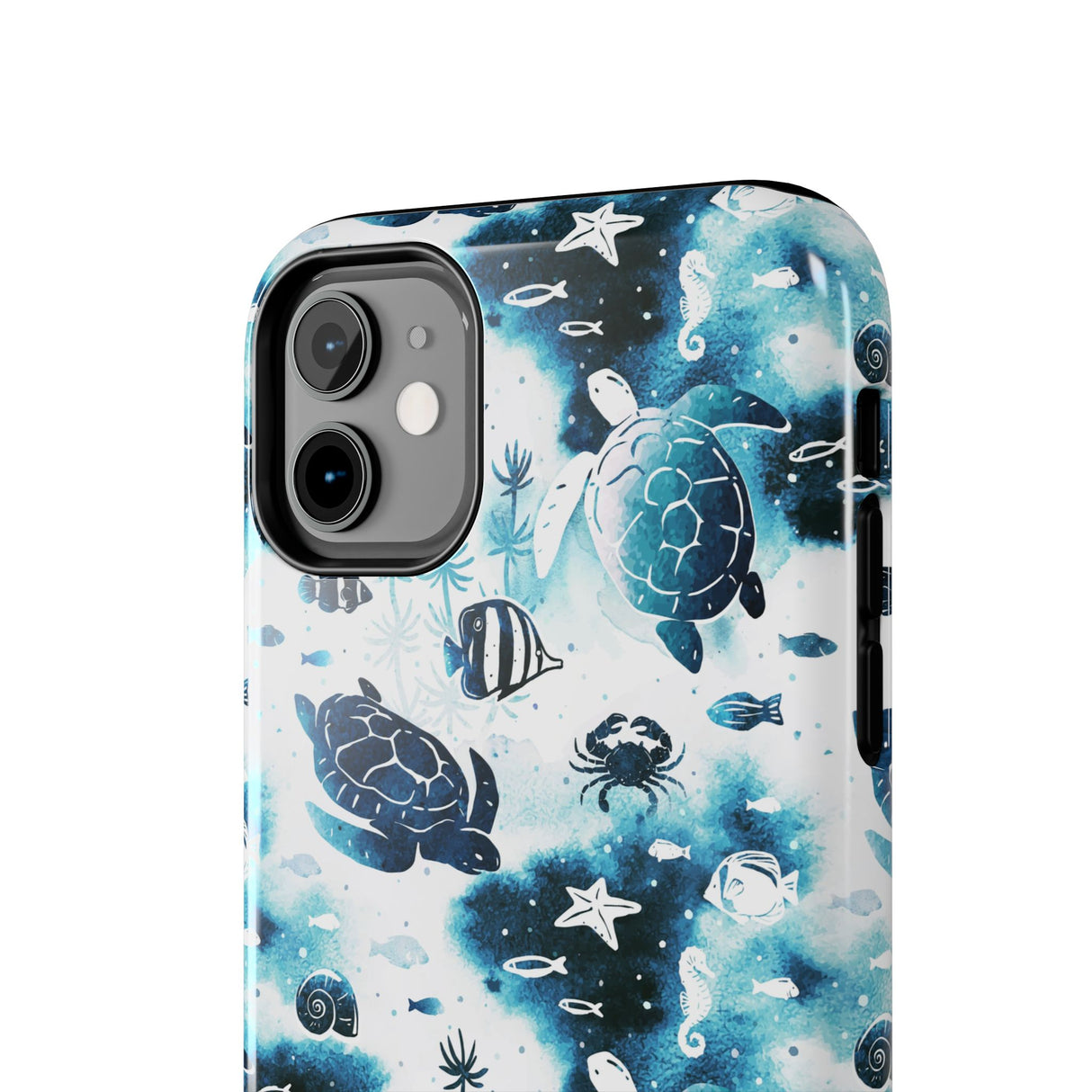 STUBBIE Phone Case for Apple iPhone - Fish And Turtle Phone Case