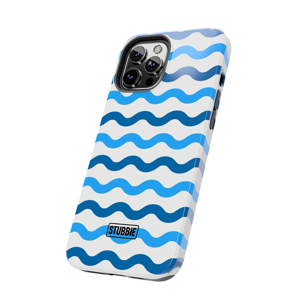 STUBBIE Phone Case for Apple iPhone - Rolling Seas Stubbie