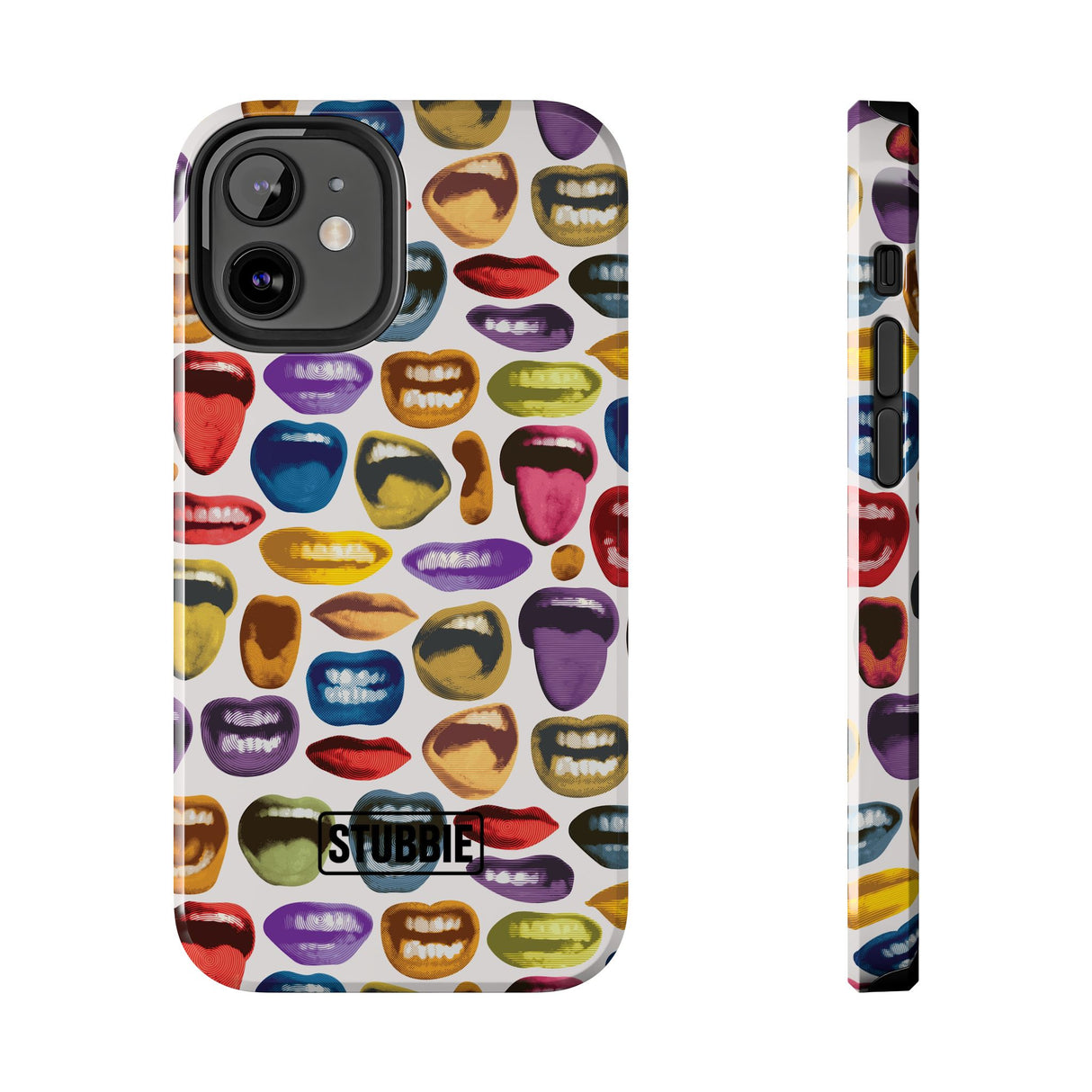 STUBBIE Phone Case for Apple iPhone - Lips Phone Case