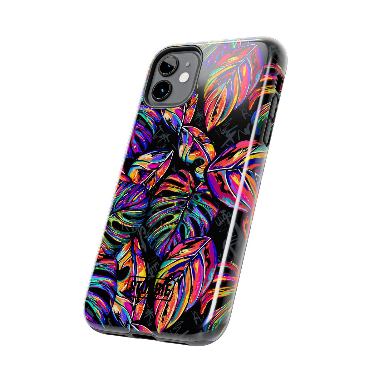 STUBBIE Phone Case for Apple iPhone - Rainbow Jungle Phone Case