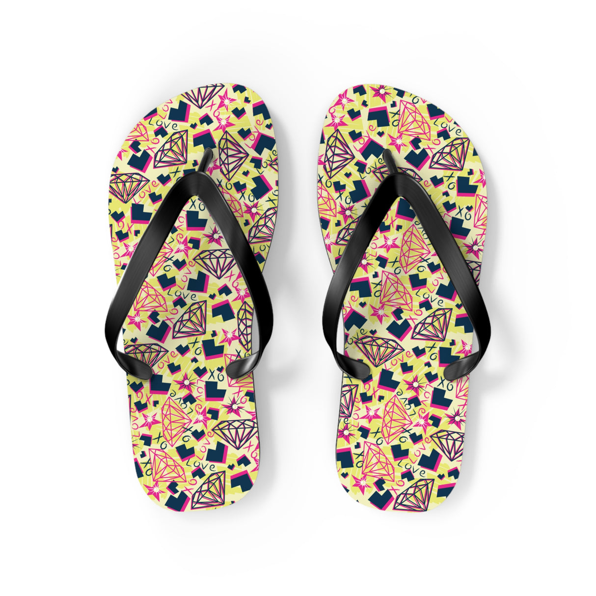 Crystal Flip Flops