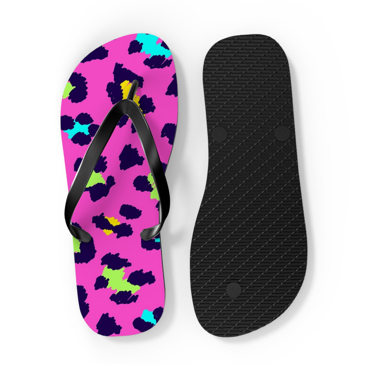 STUBBIE Flip Flops - Disco Leopard STUBBIE