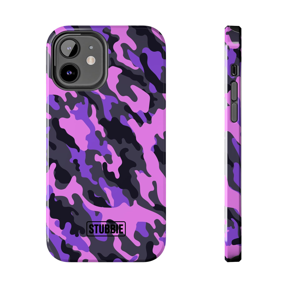 STUBBIE Phone Case for Apple iPhone - Pink Camo Phone Case