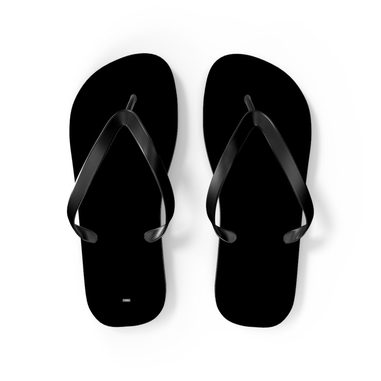 Black Flip Flops