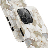 STUBBIE Phone Case for Apple iPhone - White Flowers Phone Case