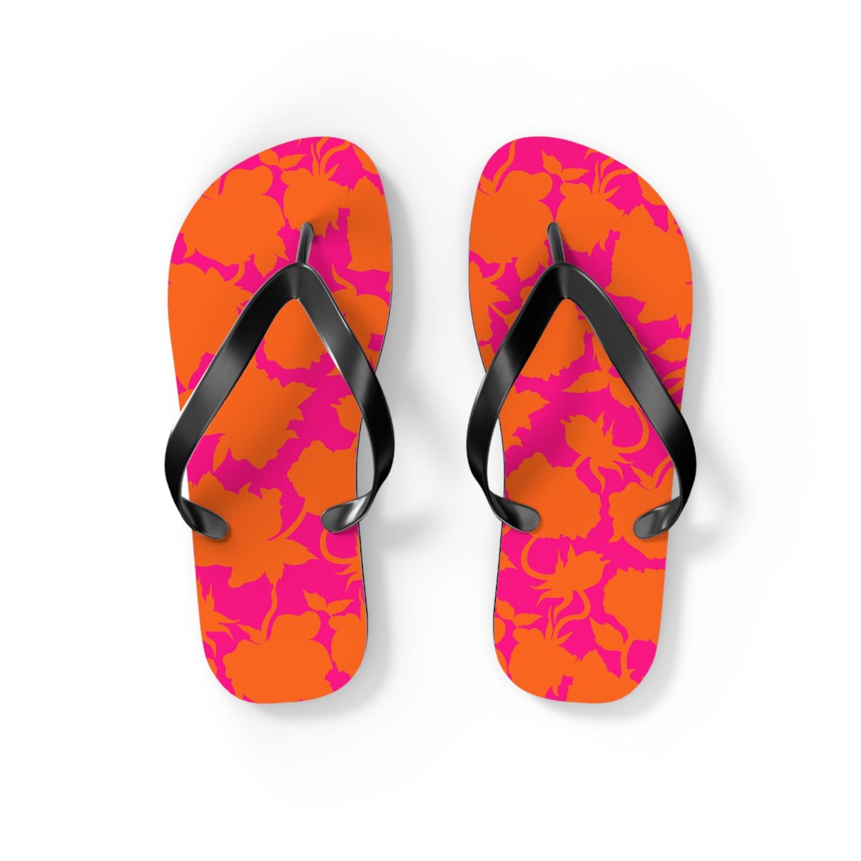 Fuchsia Flip Flops