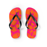 Fuchsia Flip Flops