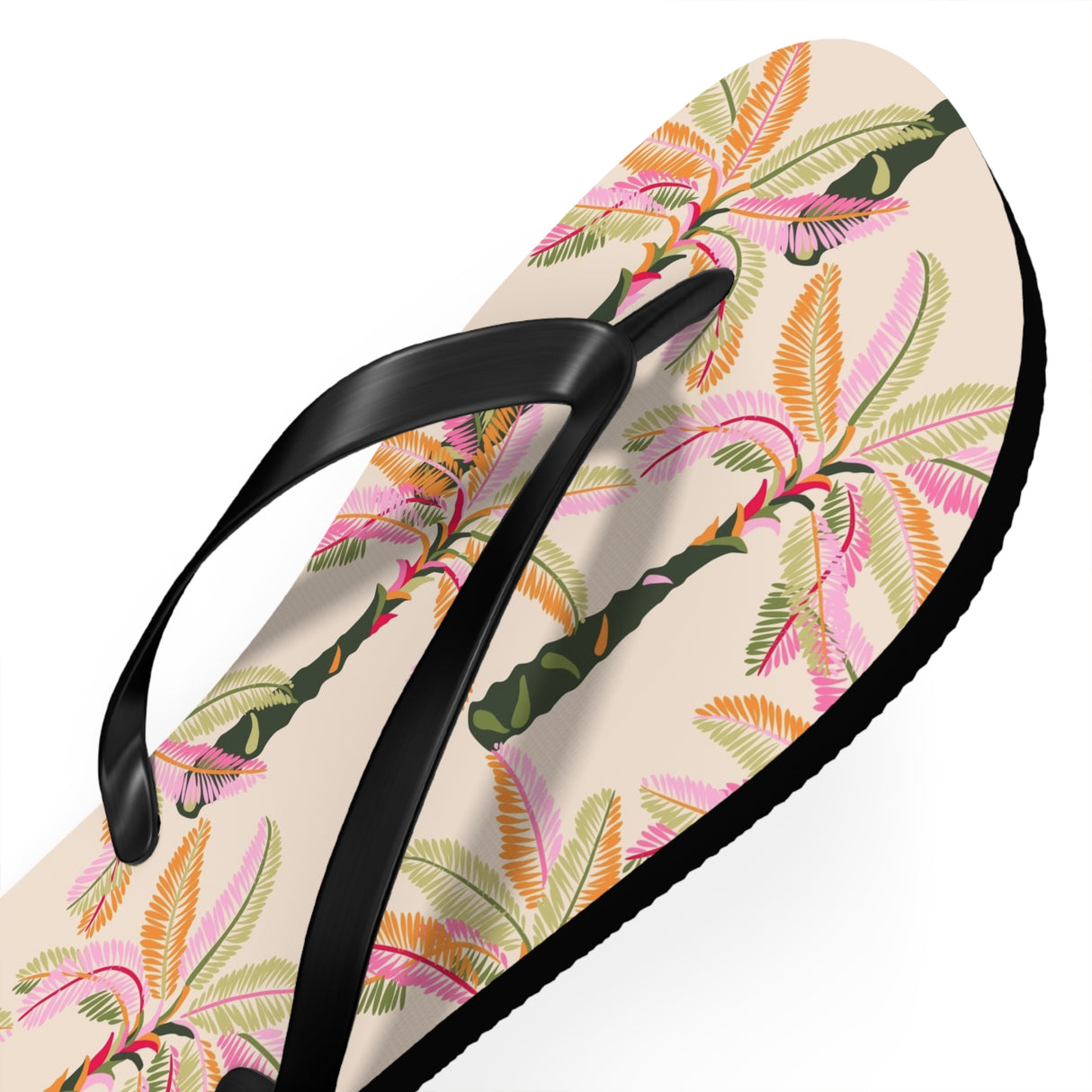 STUBBIE Flip Flops - Pink Palm Tree STUBBIE