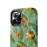 STUBBIE Phone Case for Apple iPhone - Jungle Tiger Stubbie