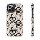 STUBBIE Phone Case for Apple iPhone - Black Snake Phone Case