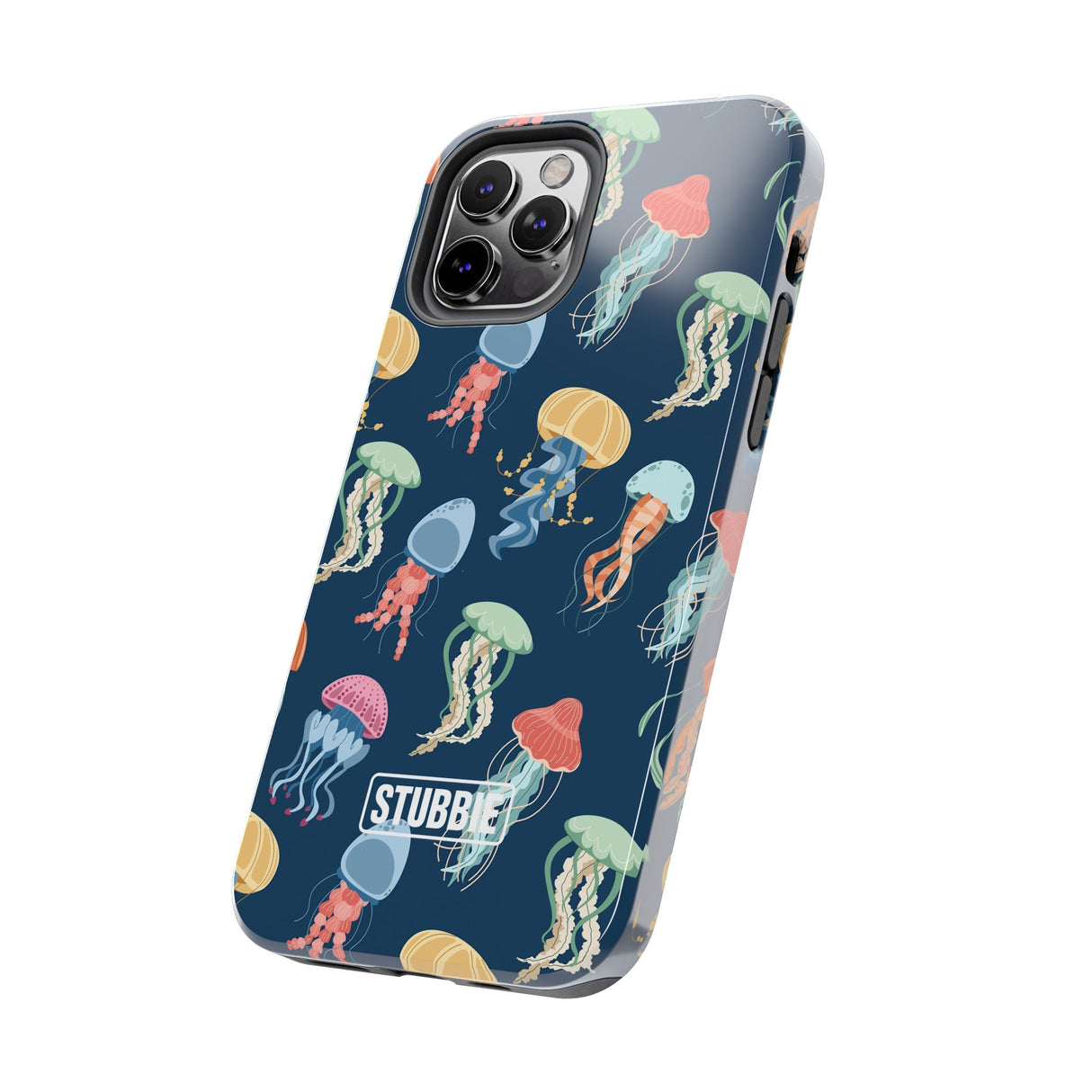 STUBBIE Phone Case for Apple iPhone - Jellyfish Stubbie