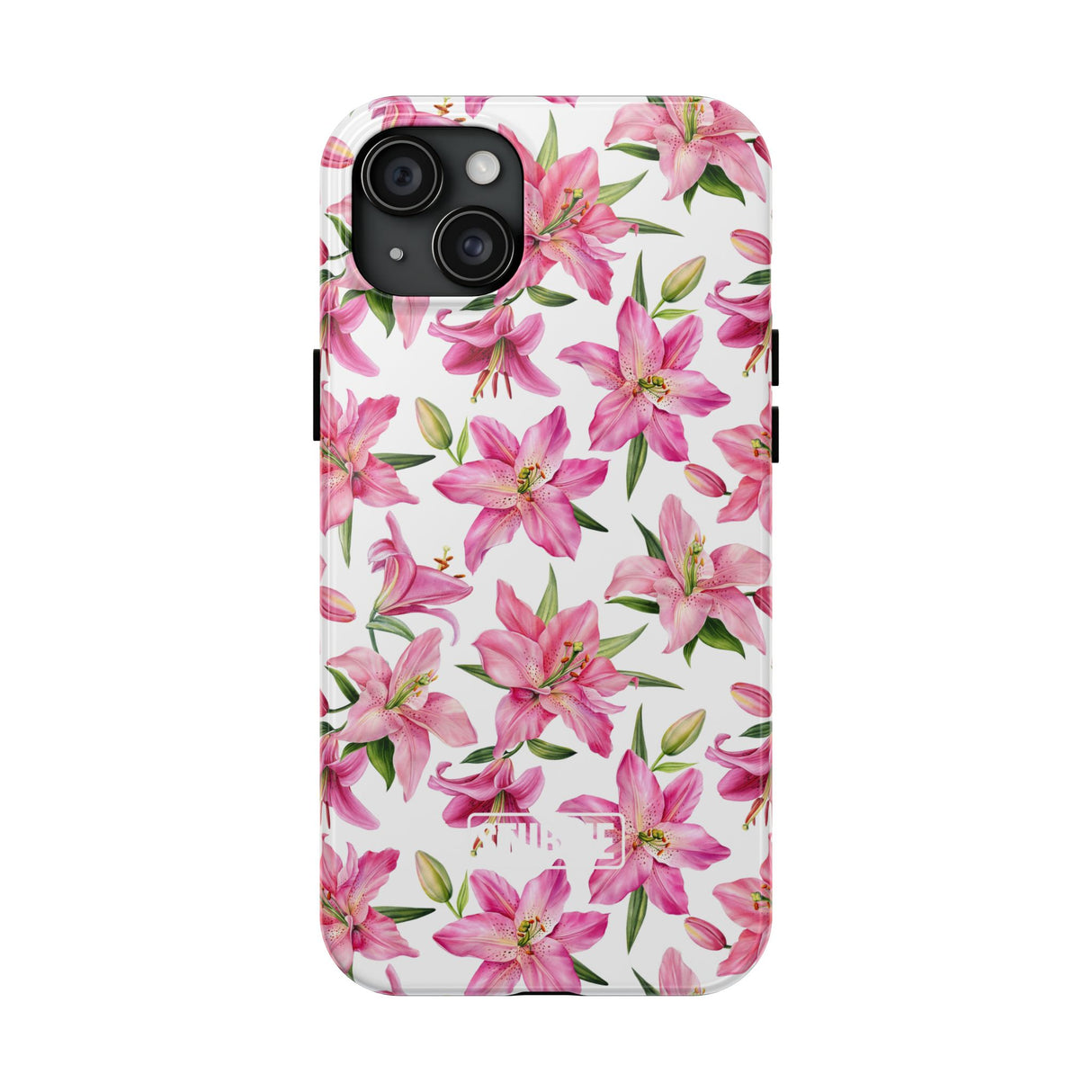 STUBBIE Phone Case for Apple iPhone - Pink Lily Flower Phone Case