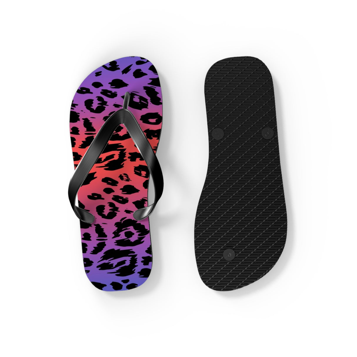 STUBBIE Flip Flops - Disco Leopard STUBBIE