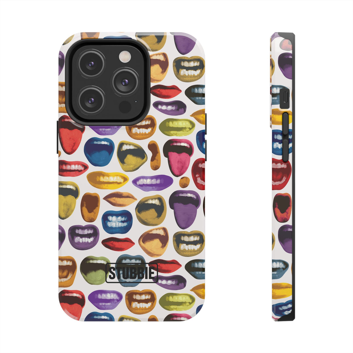 STUBBIE Phone Case for Apple iPhone - Lips Phone Case