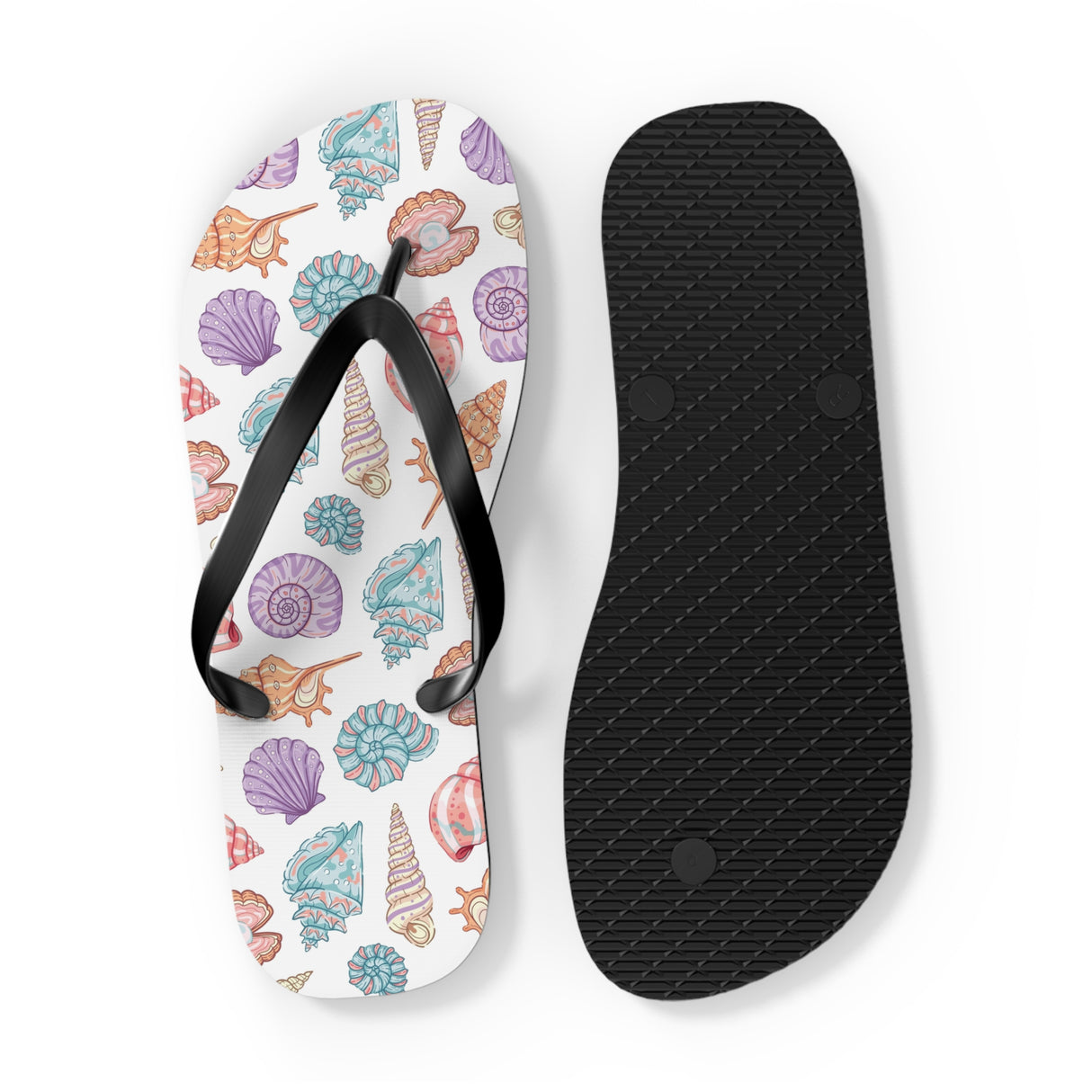 Flip Flops With Shells