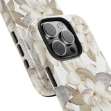 STUBBIE Phone Case for Apple iPhone - White Flowers Phone Case