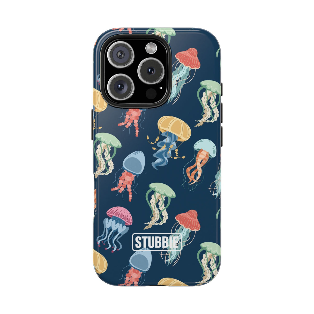 STUBBIE Phone Case for Apple iPhone - Jellyfish Stubbie