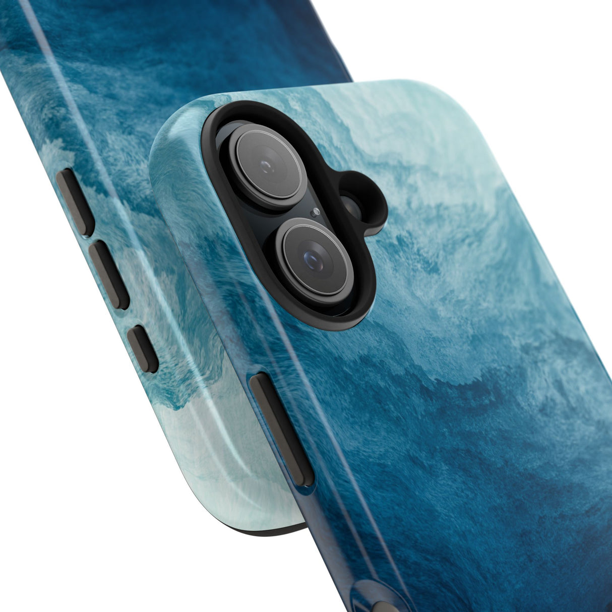 STUBBIE Phone Case for Apple iPhone - Blue Marble Phone Case