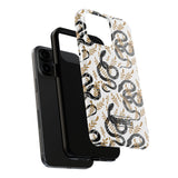 STUBBIE Phone Case for Apple iPhone - Black Snake Phone Case