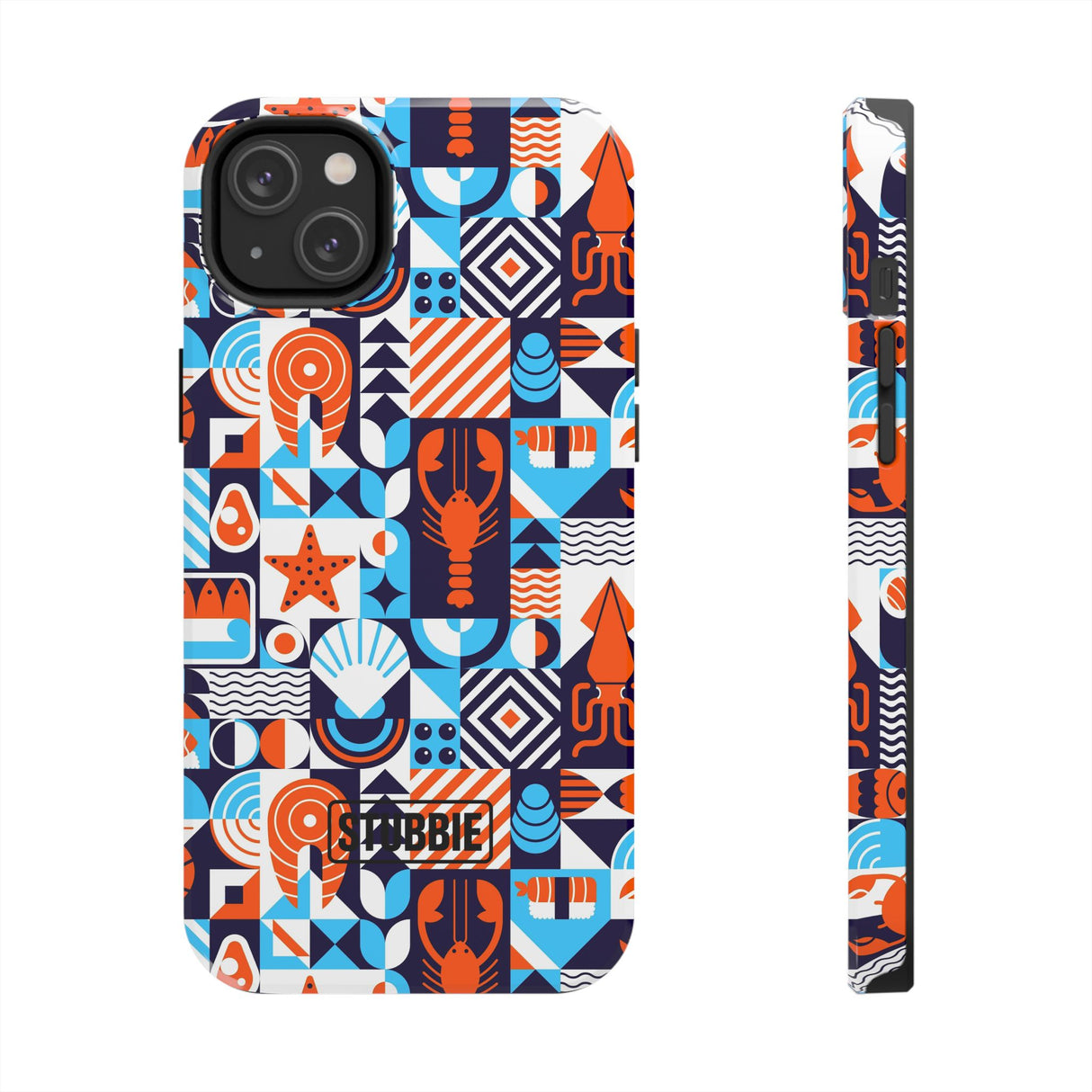 STUBBIE Phone Case for Apple iPhone - Something Fishy Stubbie