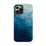 STUBBIE Phone Case for Apple iPhone - Blue Marble Phone Case