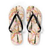 STUBBIE Flip Flops - Pink Palm Tree STUBBIE