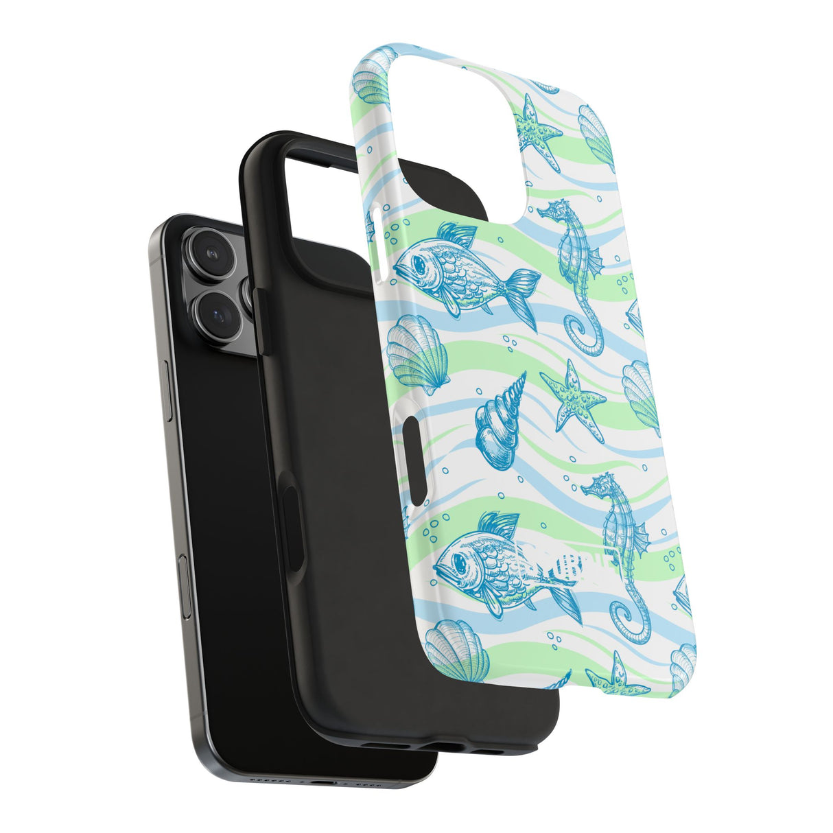 STUBBIE Phone Case for Apple iPhone - Seahorse Phone Case
