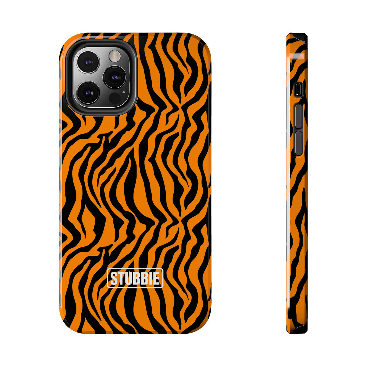 STUBBIE Phone Case for Apple iPhone - Tiger Stripes Stubbie