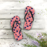 Mini American Flag Flip Flops