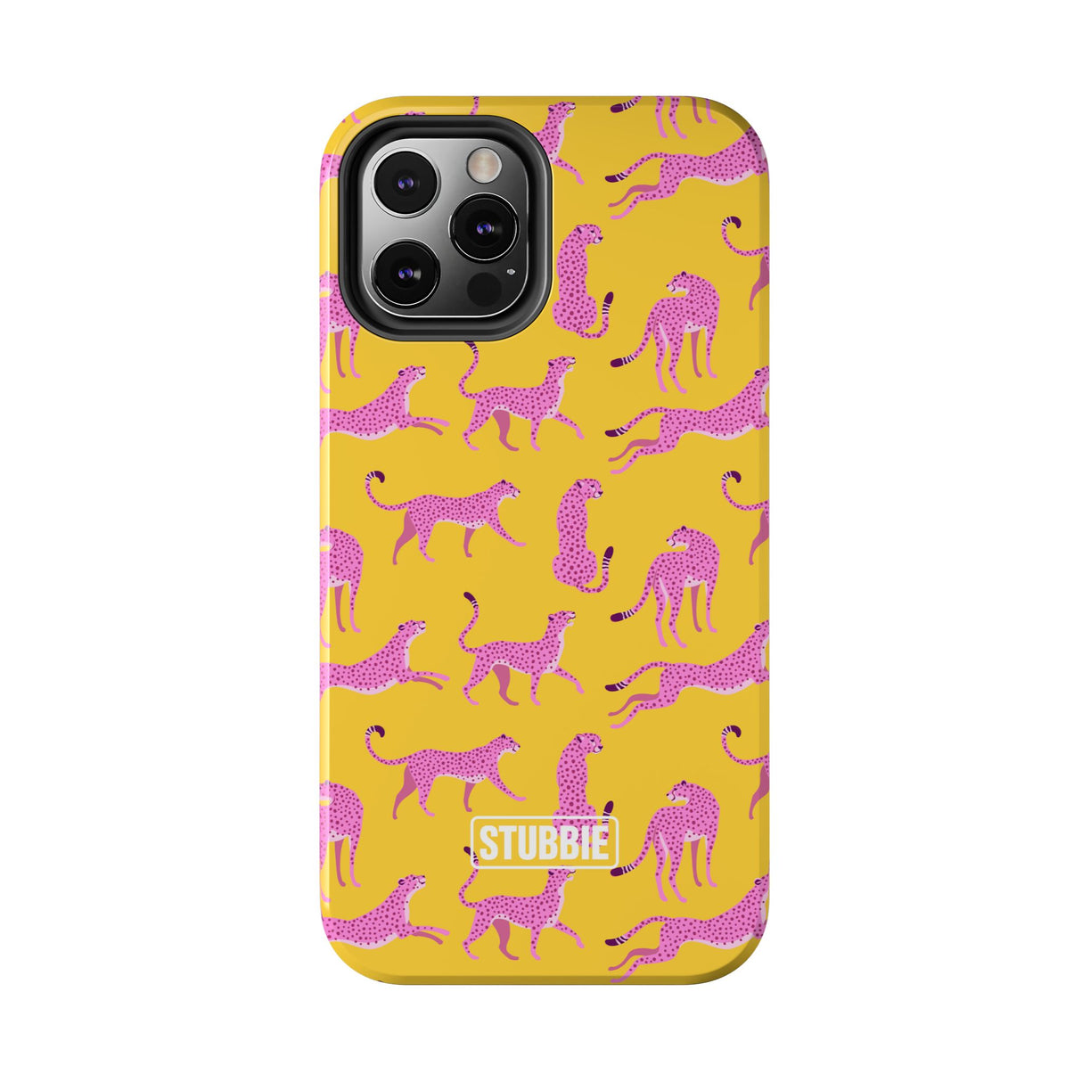 STUBBIE Phone Case for Apple iPhone - Pink Cheetah Phone Case
