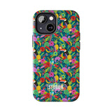 STUBBIE Phone Case for Apple iPhone - Hiding Jungle Birds Stubbie
