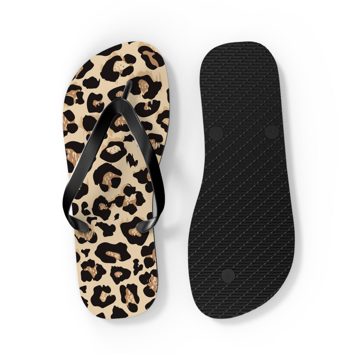 STUBBIE Leopard Print Flip Flops - Leopard STUBBIE