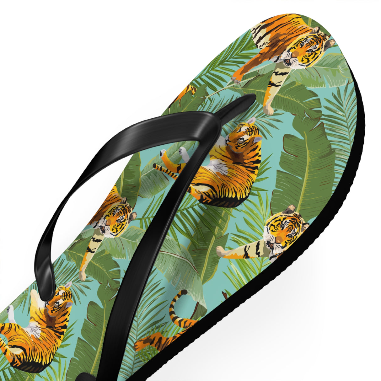 STUBBIE Print Flip Flops - Jungle Tiger STUBBIE