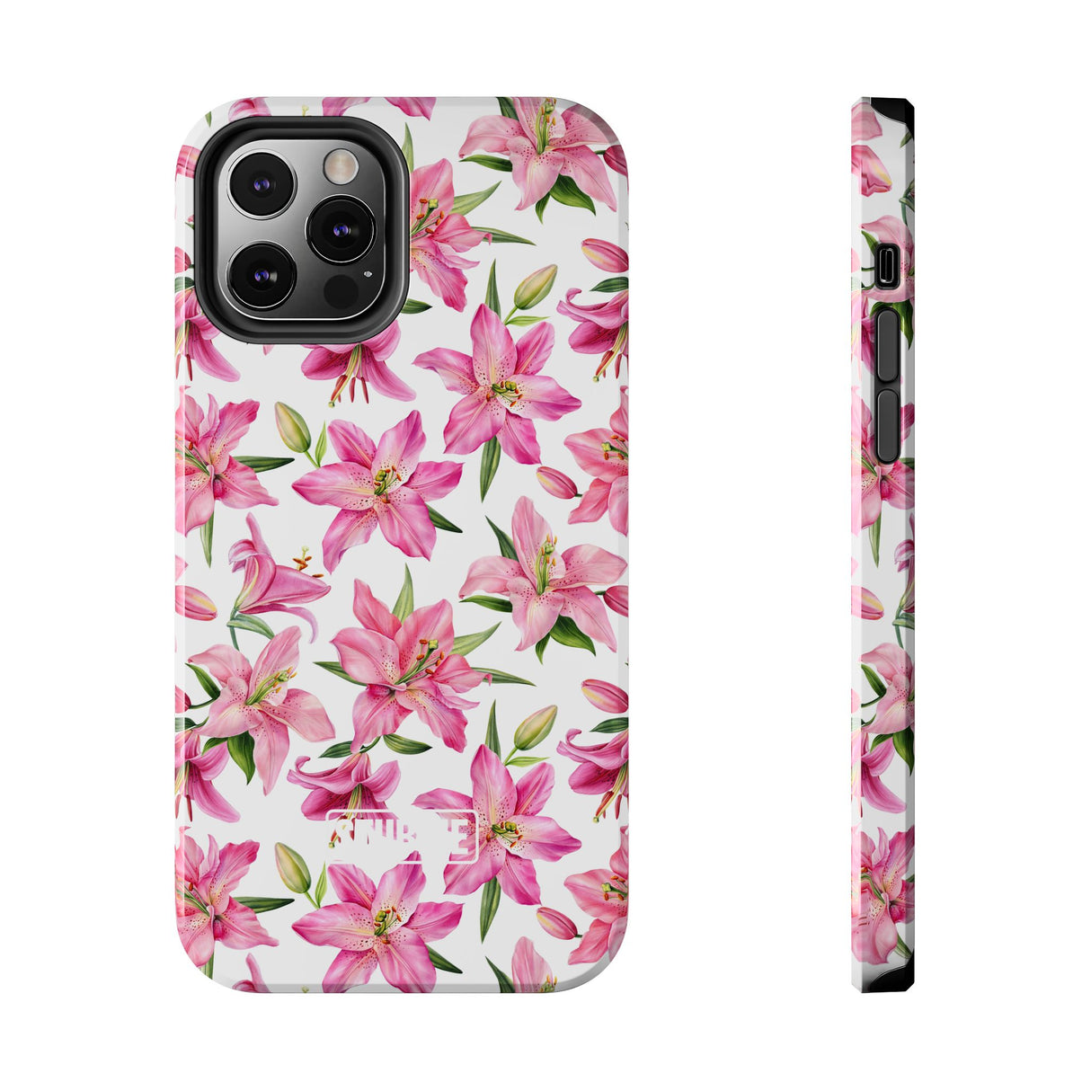 STUBBIE Phone Case for Apple iPhone - Pink Lily Flower Phone Case