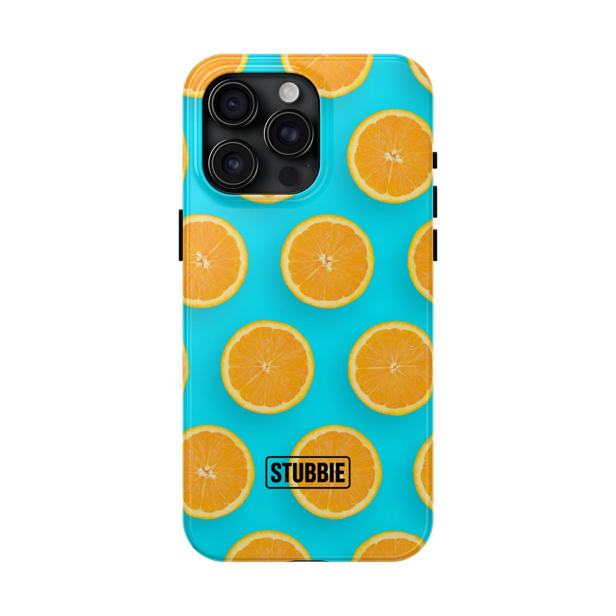 STUBBIE Phone Case for Apple iPhone - Orange Phone Stubbie