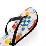 STUBBIE Flip Flops - Italian Summer Seafood STUBBIE
