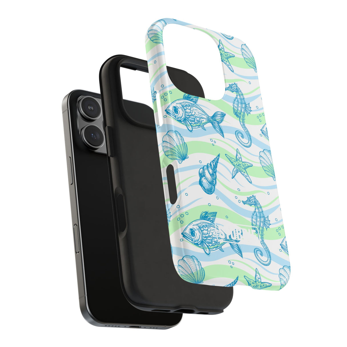 STUBBIE Phone Case for Apple iPhone - Seahorse Phone Case